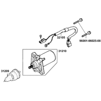 Elektrischer Anlasser & Starterritzel