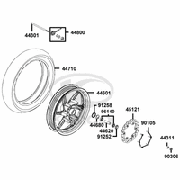 Vorderrad & Bremsscheibe