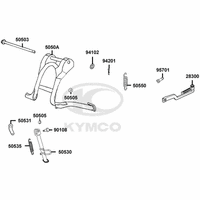 Haupt.-, Seitenständer & Kickstarter