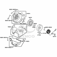 Lichtmaschine & Luftleitbleche