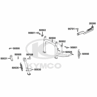 Haupt.-, Seitenständer & Kickstarterhebel