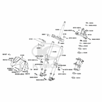 Gabelholm,Gabelbrücke,Lenkkopflager & Kotflügel