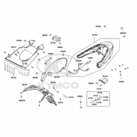 Rücklicht & hintere Radabdeckung