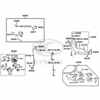 Hauptbremszylinder,Bremssättel,Bremshebel & Bremsschlauch
