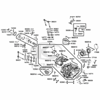 Zylinderkopf, Ventiltrieb, Einspritzdüse & Temperatursensor