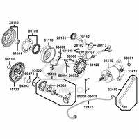 Lichtmaschine, Anlasser & Ölpumpe