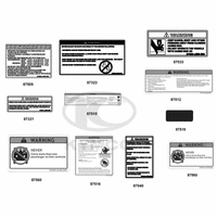 Aufkleber & Hinweis - Schilder