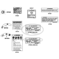Aufkleber & Hinweis - Schilder