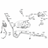 Lenker, Spiegel & Bowdenzüge