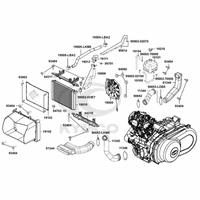 Kühlanlage & Luftschlauch Variomatik