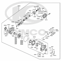 Kardangetriebe vorne