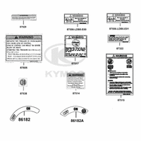 Aufkleber & Hinweis - Schilder