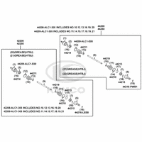 Einzelteile Antriebswelle