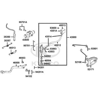 Hauptbremszylinder hinten & Fußbremse
