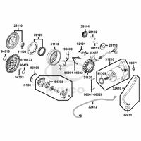 Lichtmaschine, Anlasser & Ölpumpe
