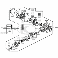 Kardangetriebe hinten