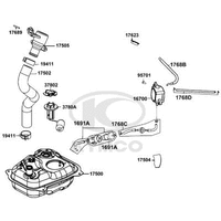 Benzintank & Benzinpumpe