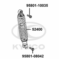 Stoßdämpfer hinten