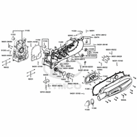 Kurbelgehäuse, Variomatikdeckel & Ölfilter