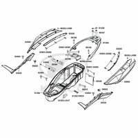 Verkleidung hinten & Helmfach
