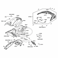 Rücklicht & hintere Radabdeckung