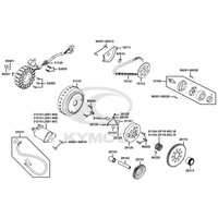 Lichtmaschine, Ölpumpe & Anlasser