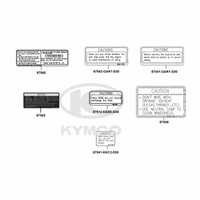 Aufkleber & Hinweisschilder