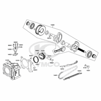 Zylinder & Kurbelwelle