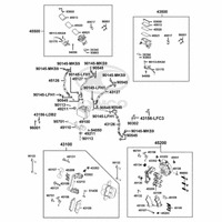 Hauptbremszylinder vo.,Bremsschläuche & ABS Steuergerät