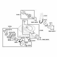 Anlasser, Anlasserfreilauf & Ölpumpe