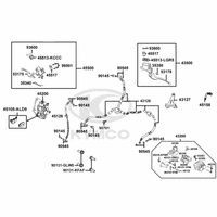 Hauptbremszylinder, Bremssättel, Bremshebel & Bremsschlauch