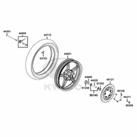 Vorderrad & Bremsscheibe