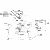 Hauptbremszylinder, Bremsleitungen & Steuergerät ABS