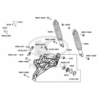 Stoßdämpfer hinten & Schwingarm