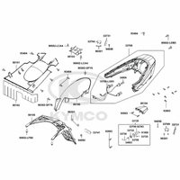 Rücklicht & hintere Radabdeckung