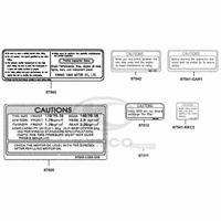Aufkleber & Hinweisschilder