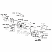 Lichtmaschine, Anlasser & Gehäusedeckel Lima