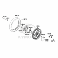 Vorderrad & Bremsscheibe