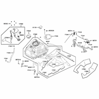 Tank, Benzinpumpe & Sitbankschloss 