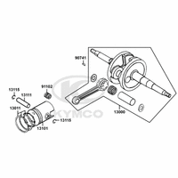 Kolben & Kurbelwelle