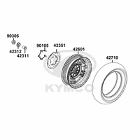 Hinterrrad & Bremsscheibe