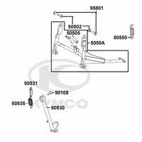 Hauptständer & Seitenständer