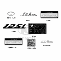 Emblem, Aufkleber & Hinweisschilder