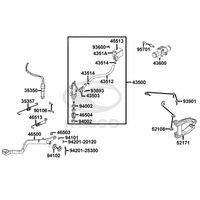 Hauptbremszylinder hinten & Fußbremse