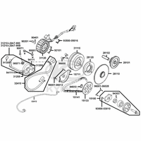 Lichtmaschine, Anlasser & Ölpumpe
