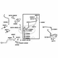 Hauptbremszylinder hinten & Fußbremse