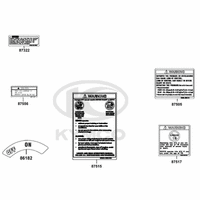 Aufkleber & Hinweis - Schilder