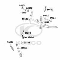 Hauptständer & Seitenständer