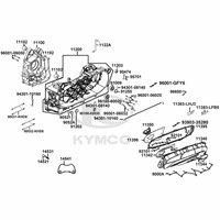 Kurbelgehäuse & Variomatikdeckel