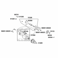 Ölpumpe, Anlasser & Anlasserfreilauf
